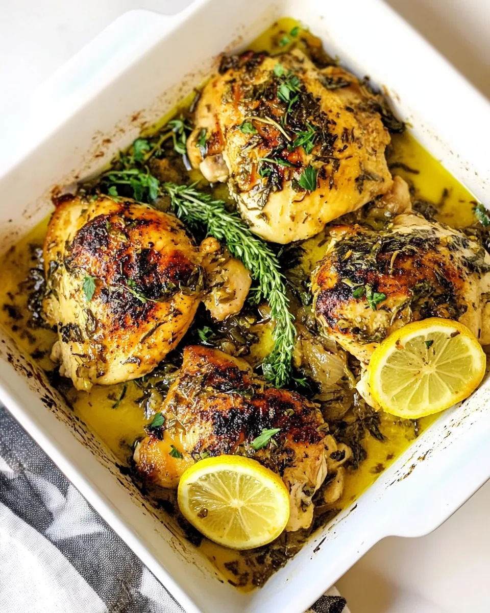 Easy Greek Lemon Chicken