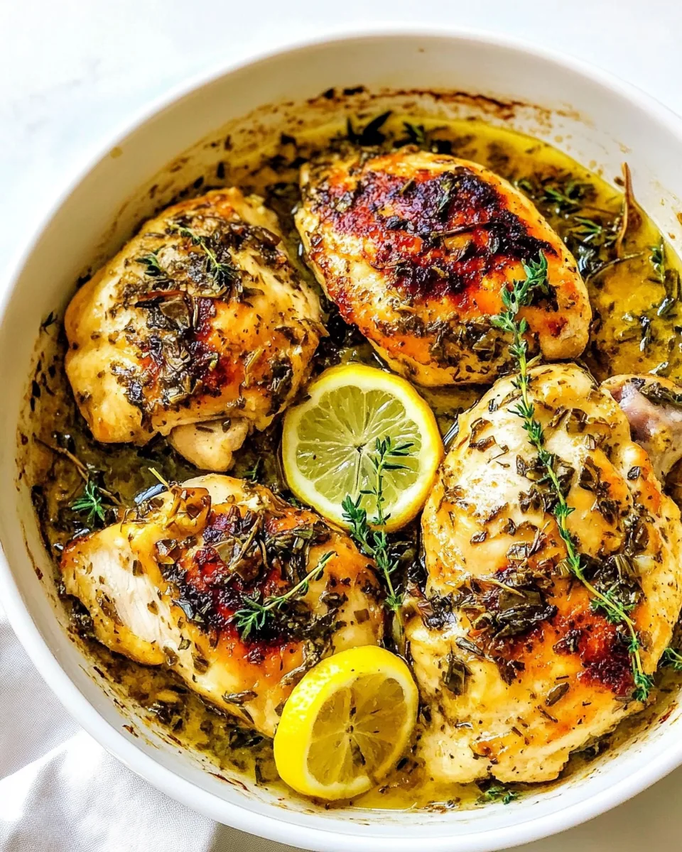 Easy Greek Lemon Chicken