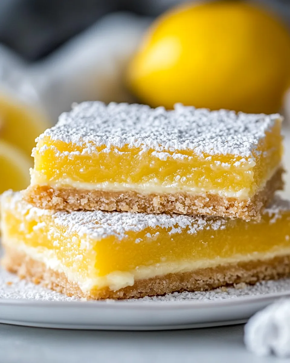Easy Lemon Bars