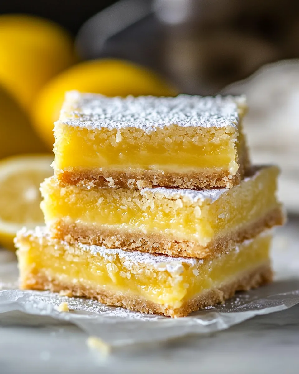 Easy Lemon Bars
