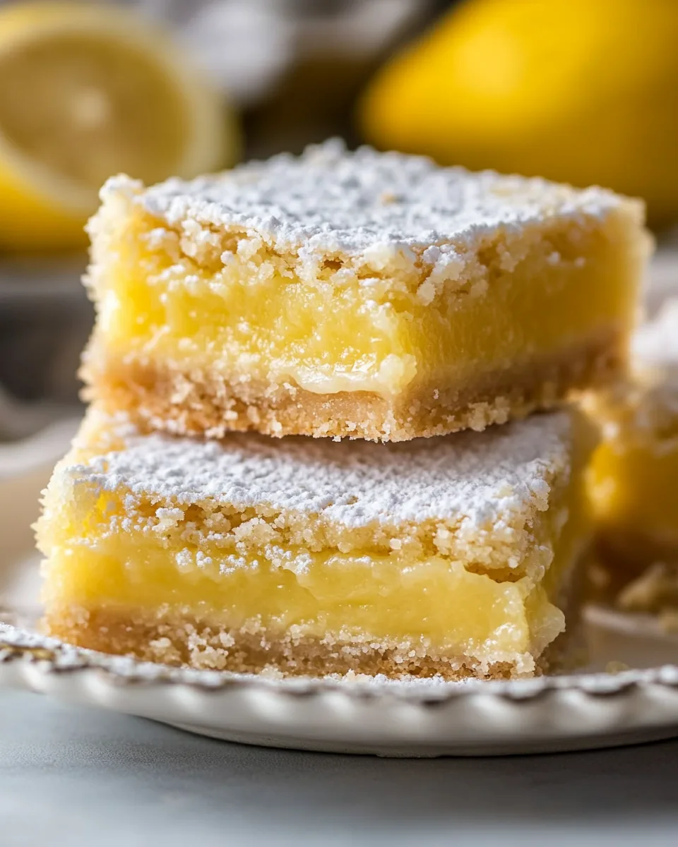 Easy Lemon Bars