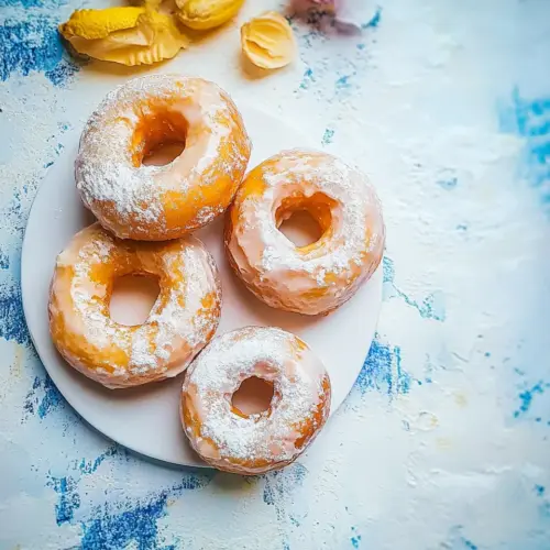 Easy Lemon Ricotta Old Fashioned Doughnuts