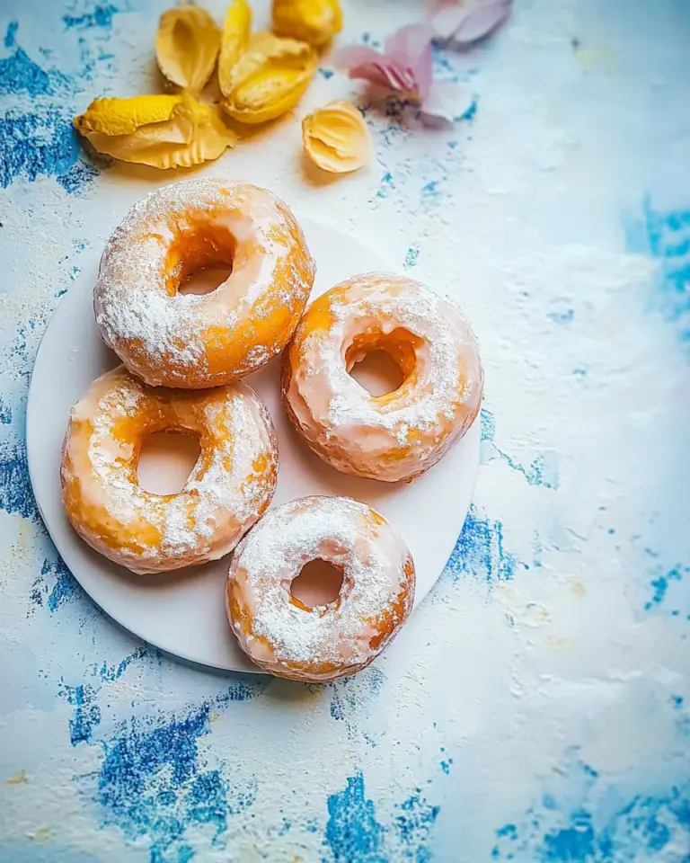 Easy Lemon Ricotta Old Fashioned Doughnuts