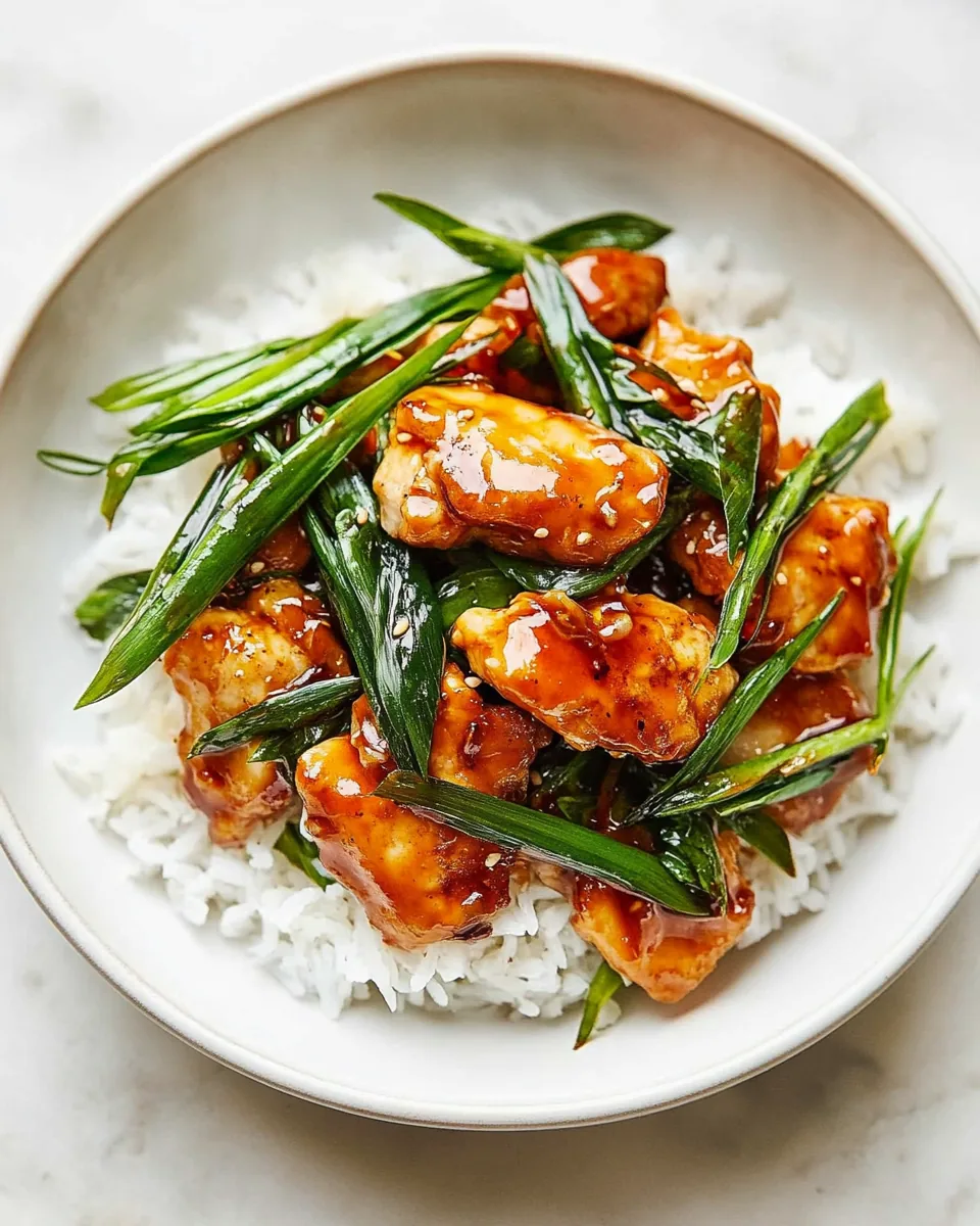 Easy Mongolian Chicken