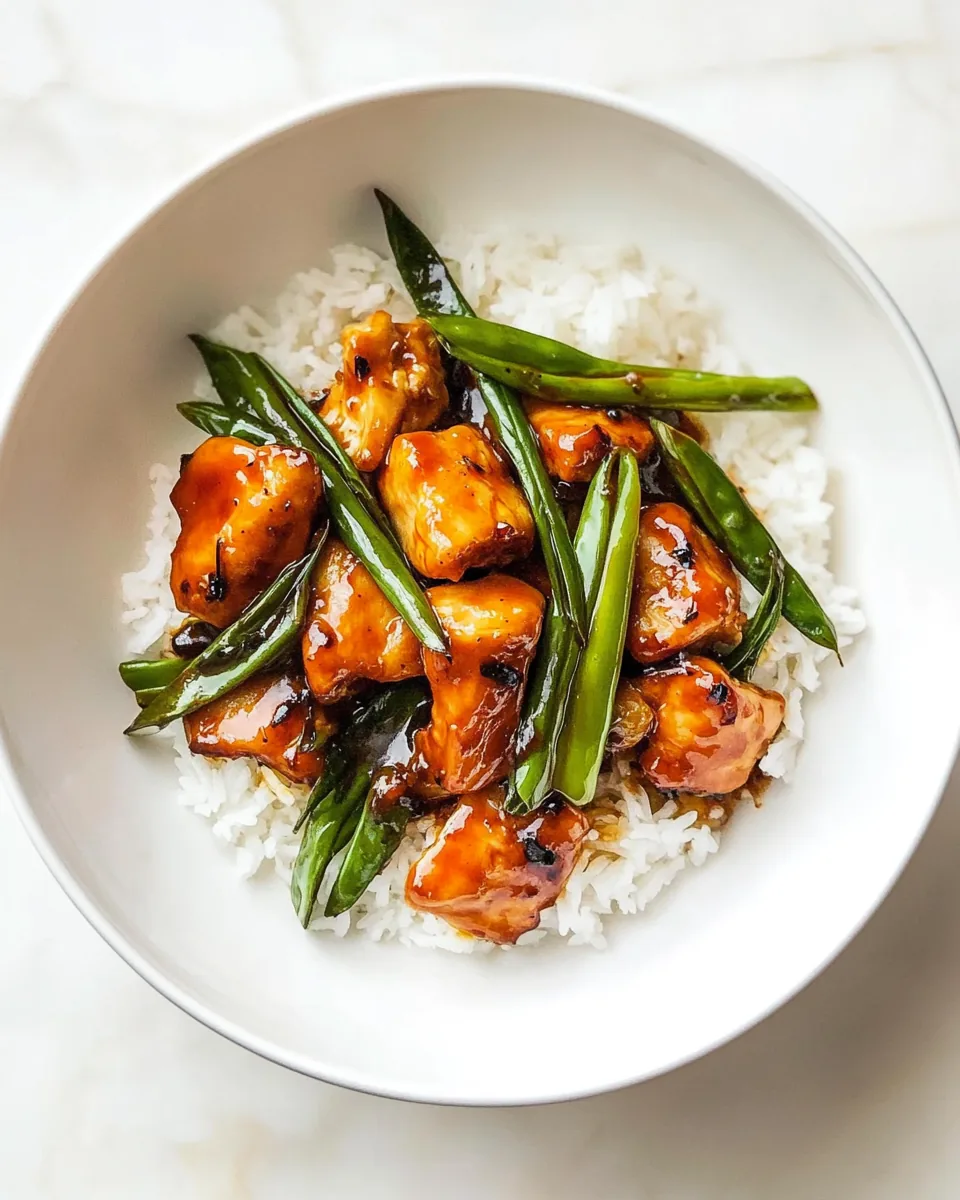 Easy Mongolian Chicken