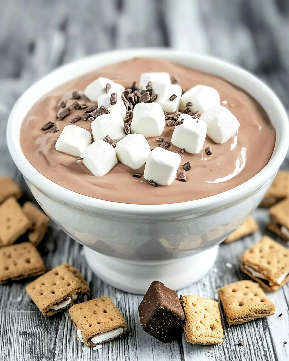 Easy S'mores Dessert Dip
