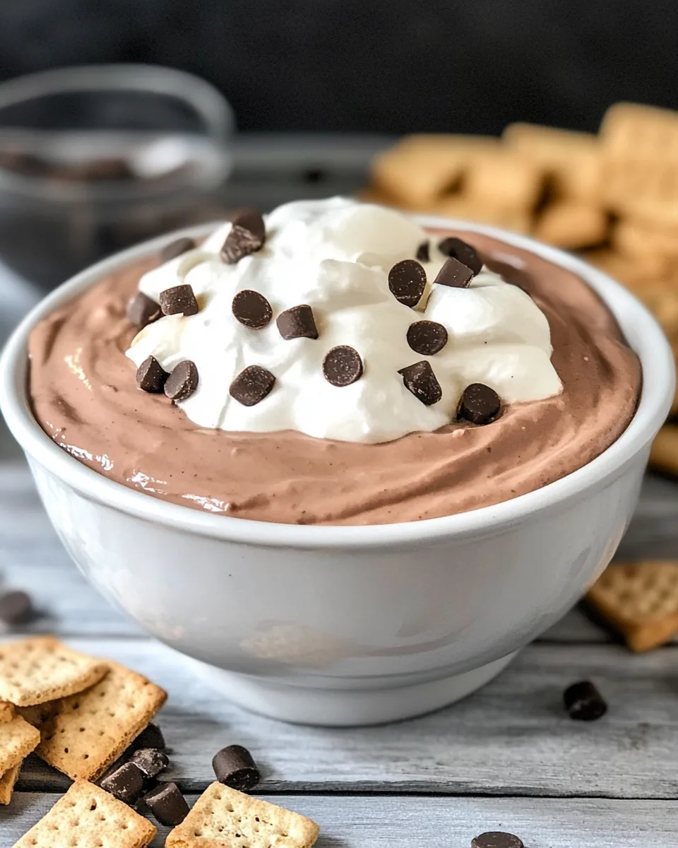 Easy S'mores Dessert Dip