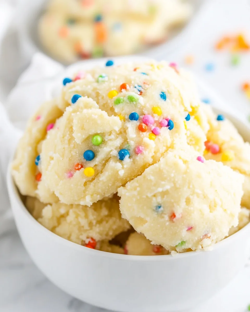 Edible Sugar Cookie Dough