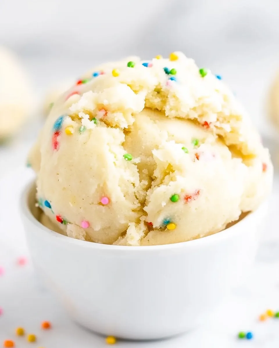 Edible Sugar Cookie Dough