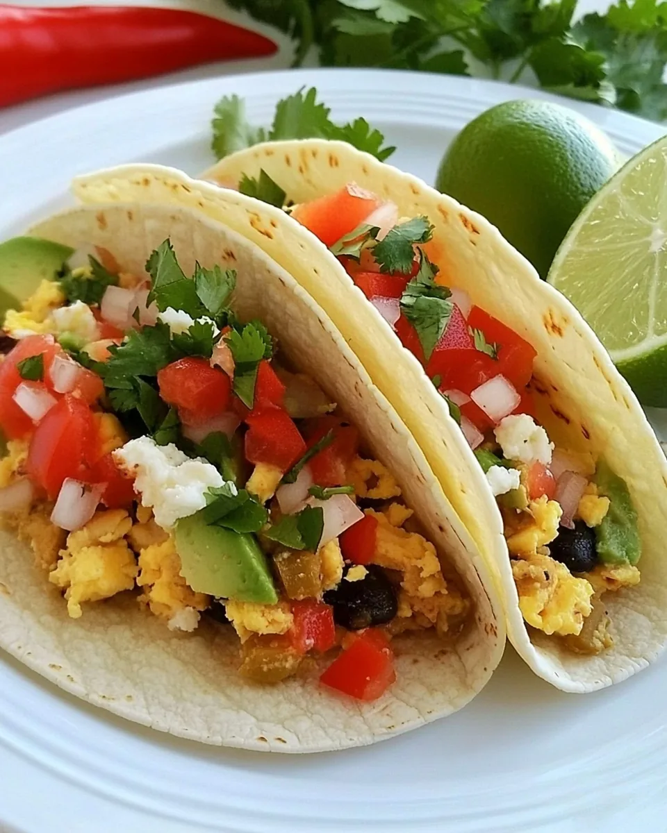 Egg White Tacos