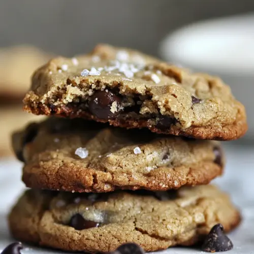 Espresso Salted Chocolate Chip Cookies