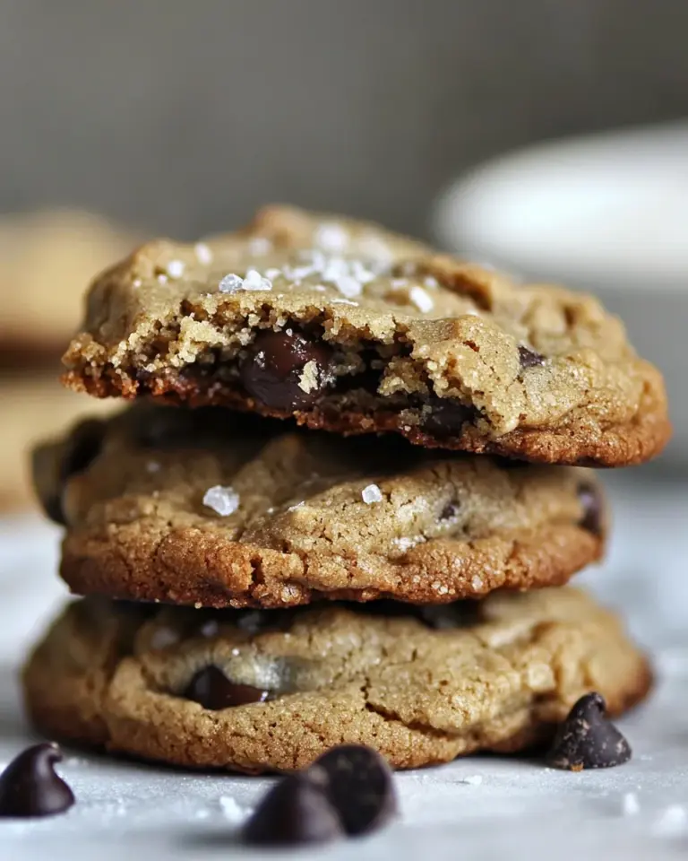 Espresso Salted Chocolate Chip Cookies