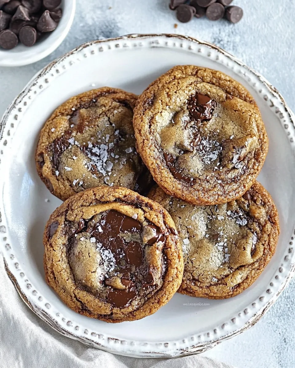 Espresso Toffee Chocolate Chip Cookies