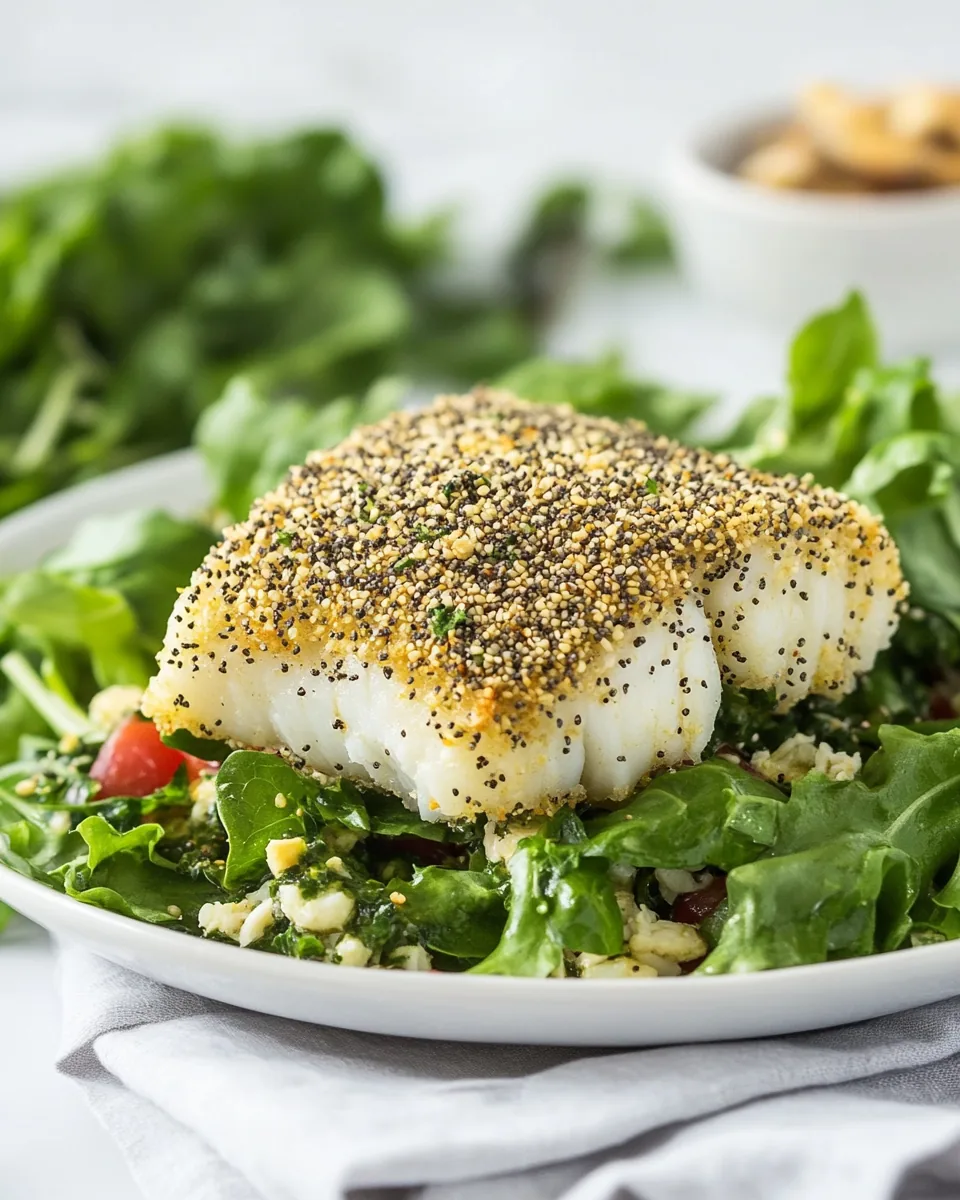 Everything Bagel Seasoned Cod