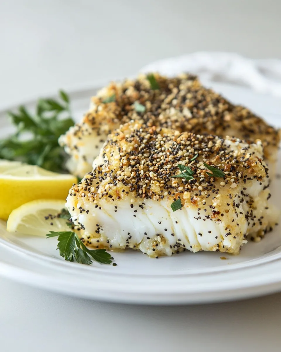 Everything Bagel Seasoned Cod