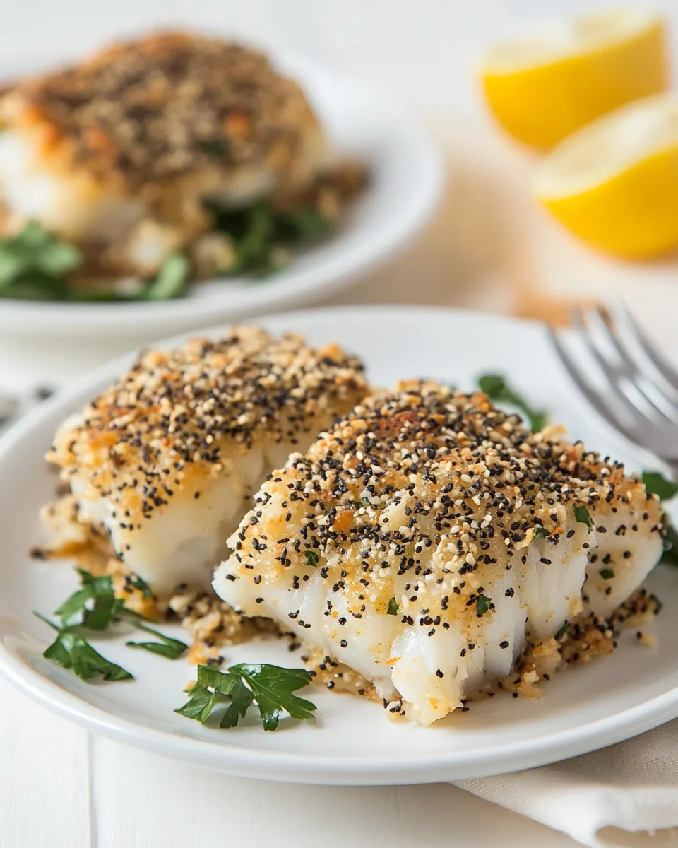 Everything Bagel Seasoned Cod