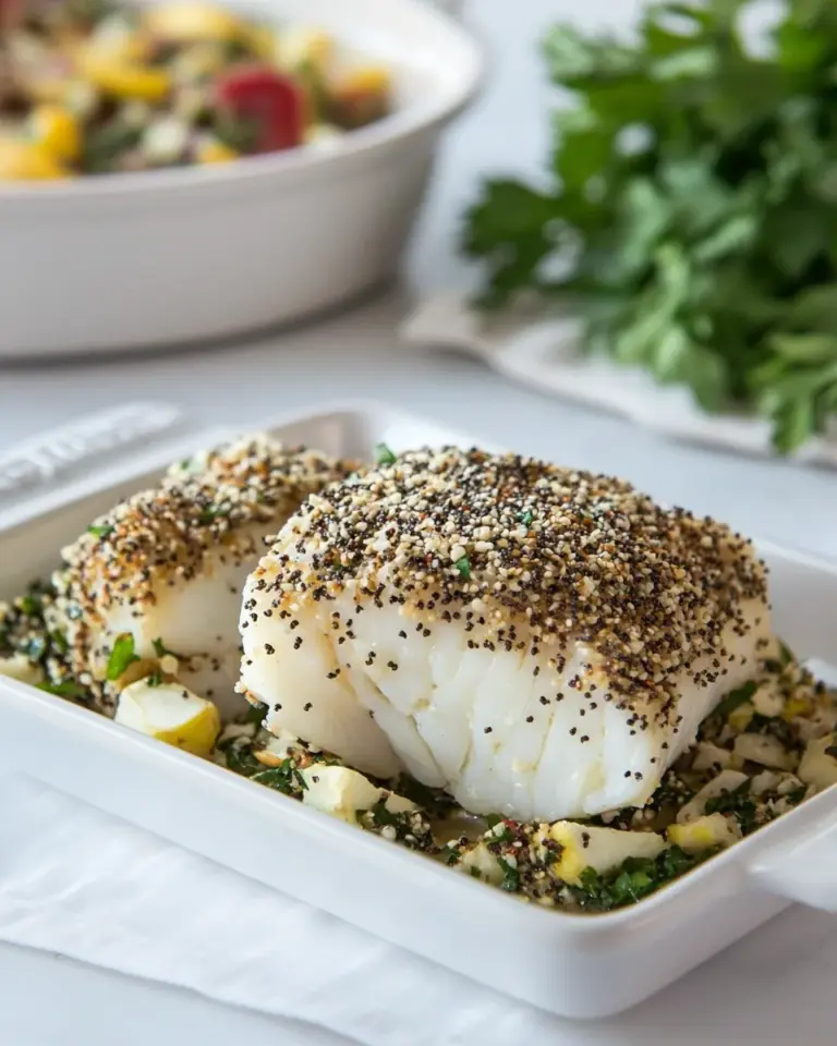Everything Bagel Seasoned Cod