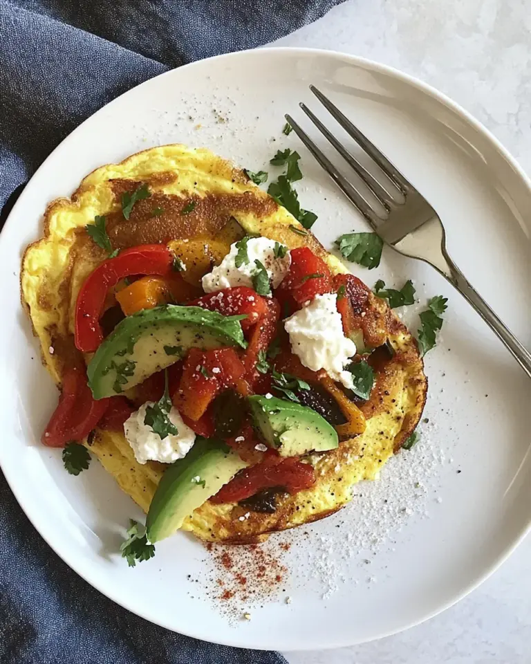 Fajita Omelettes