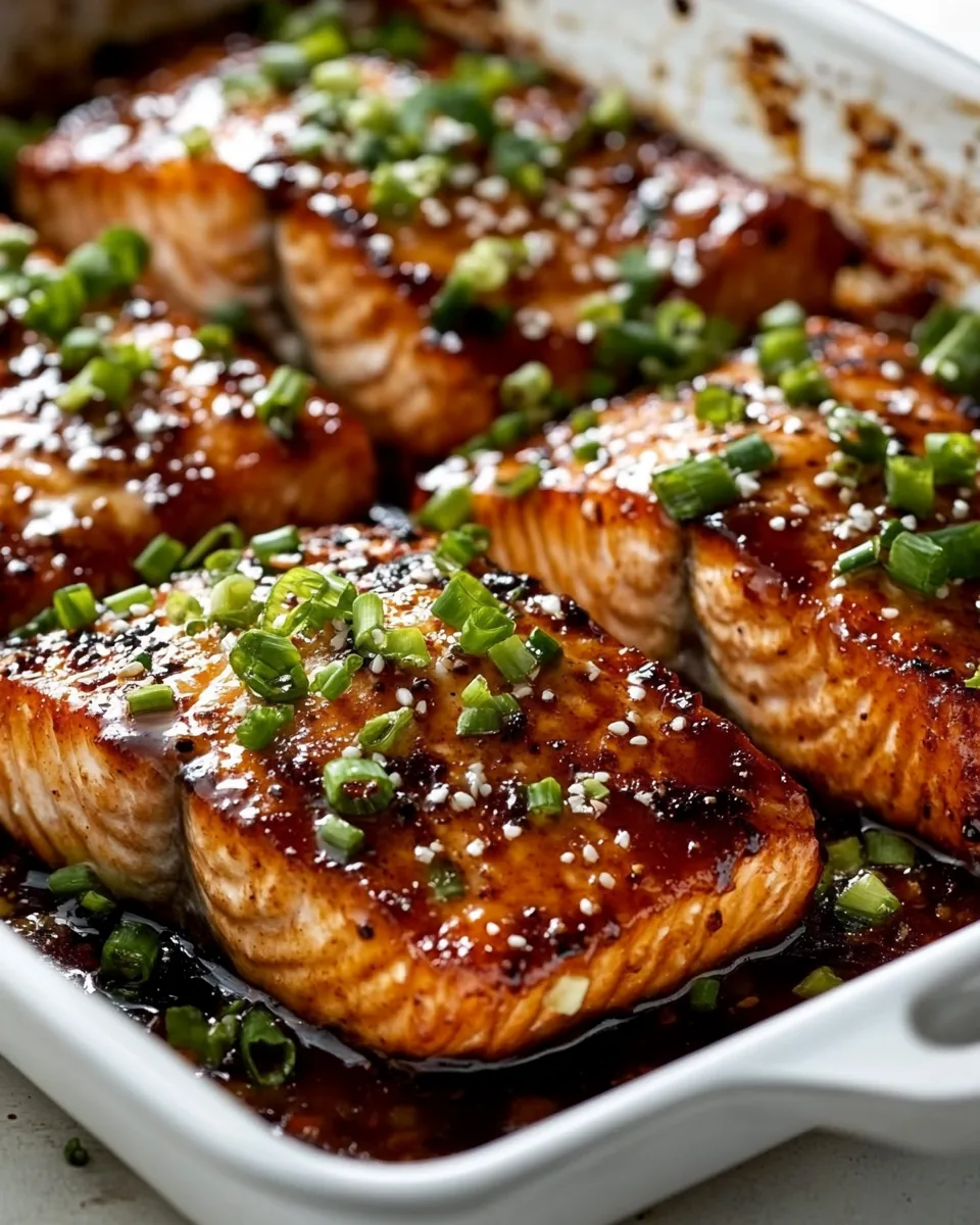 Firecracker Baked Salmon
