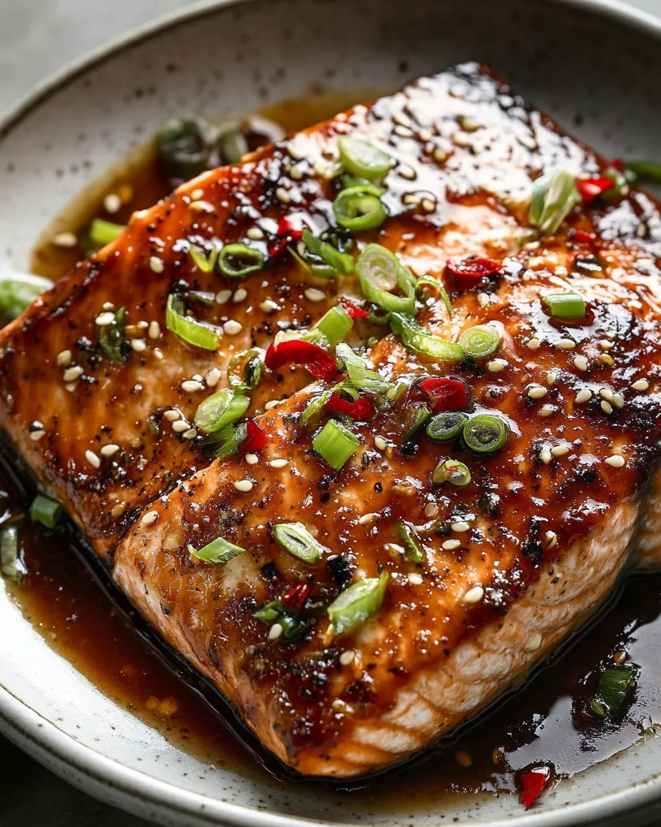 Firecracker Baked Salmon
