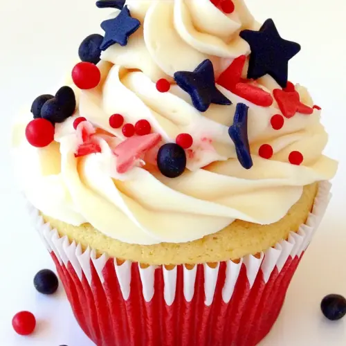 Flag Cupcakes
