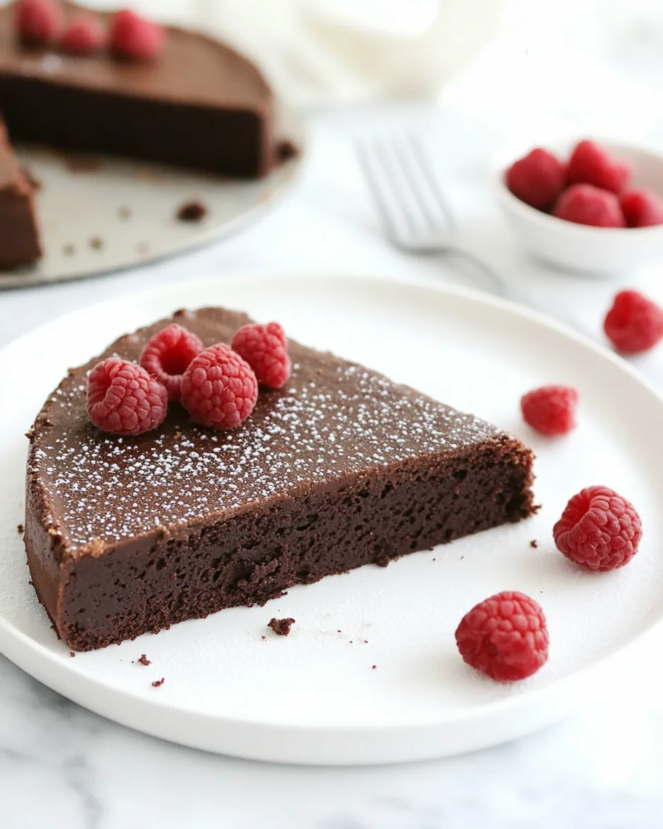 Flourless Chocolate Cake
