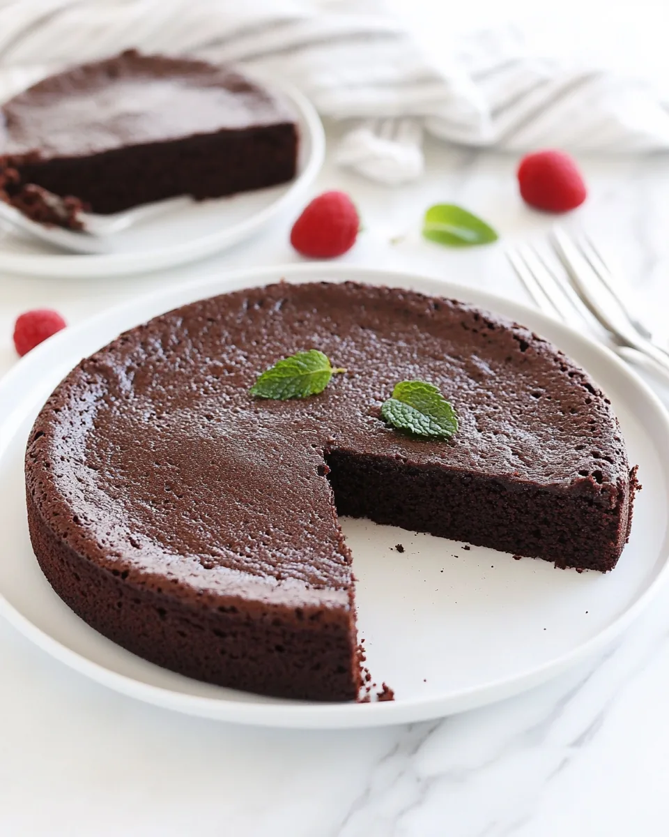 Flourless Chocolate Cake