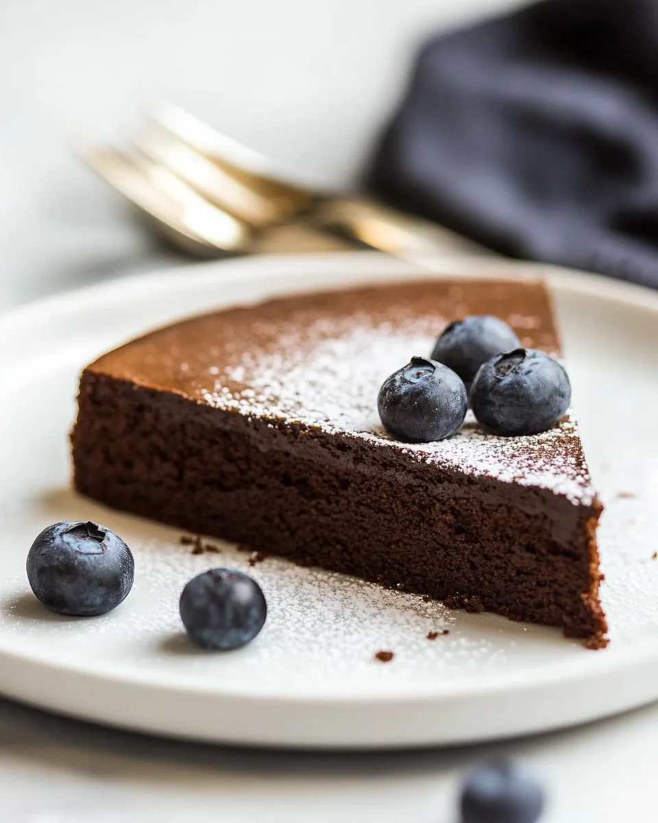 Flourless Keto Chocolate Cake