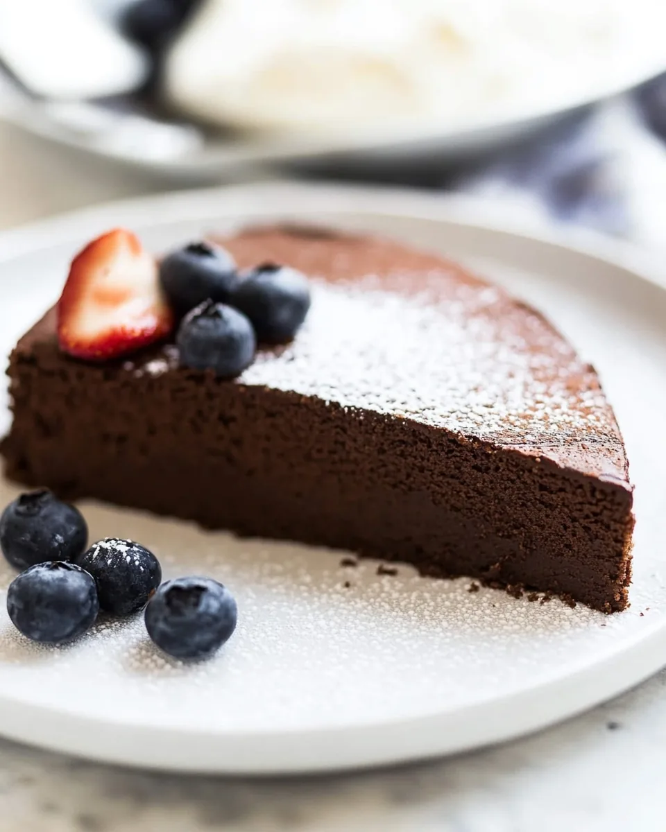 Flourless Keto Chocolate Cake