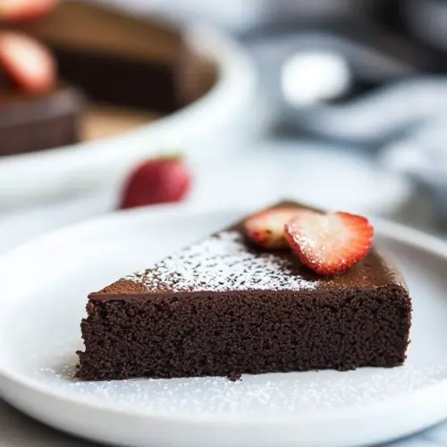 Flourless Keto Chocolate Cake