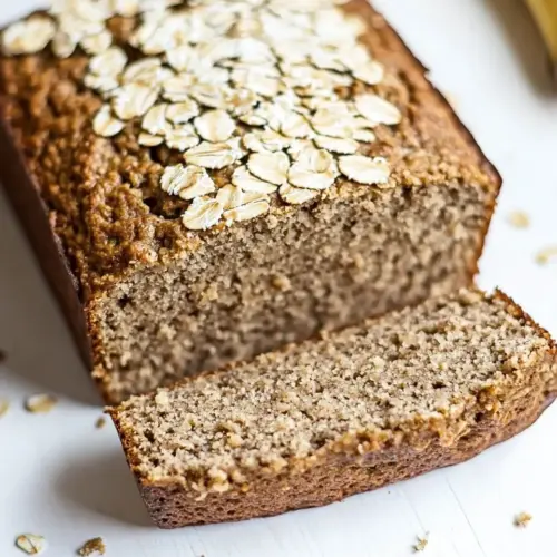 Flourless Oatmeal Banana Bread