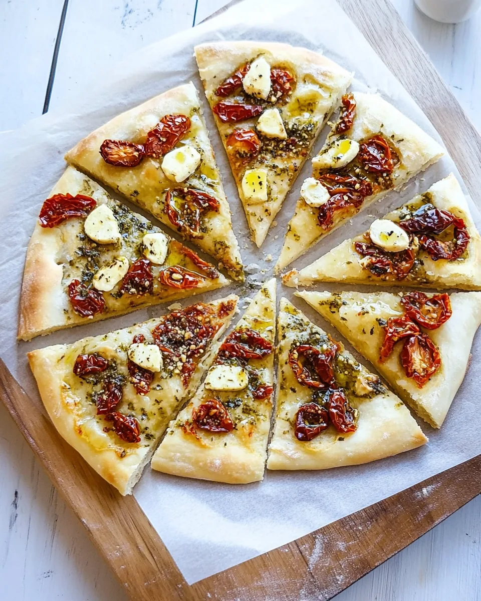 Focaccia With Sun-Dried Tomatoes