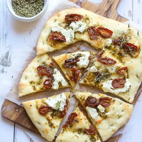 Focaccia With Sun-Dried Tomatoes