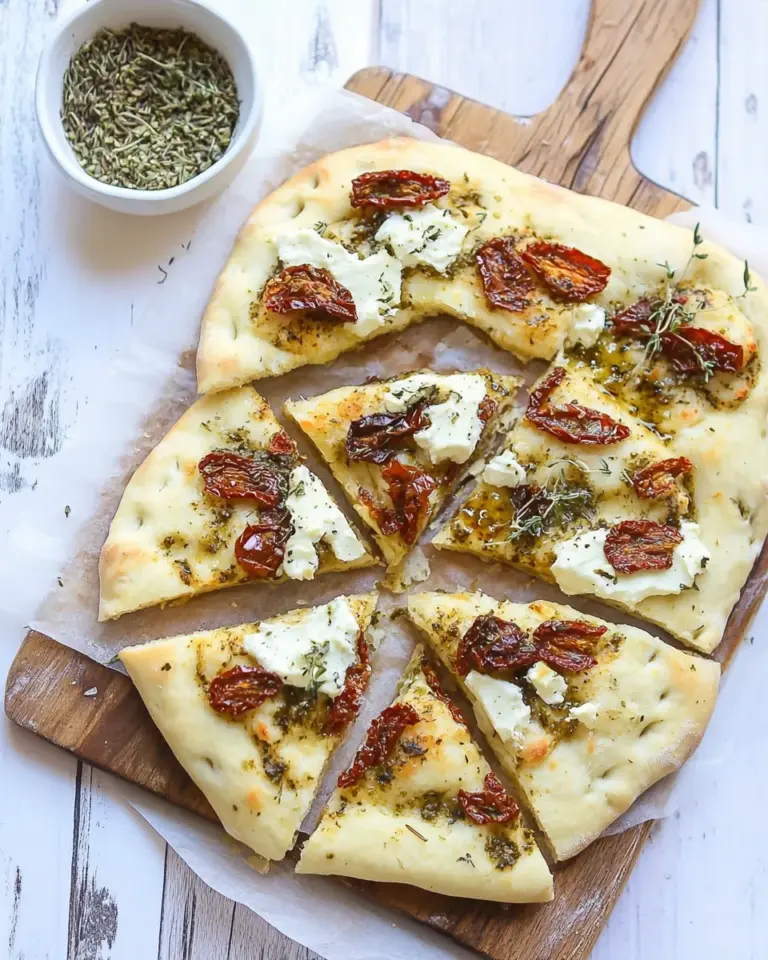 Focaccia With Sun-Dried Tomatoes