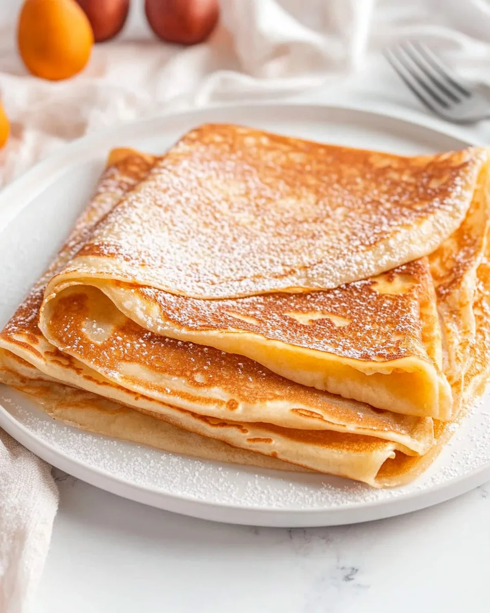 French Crêpe Recipe
