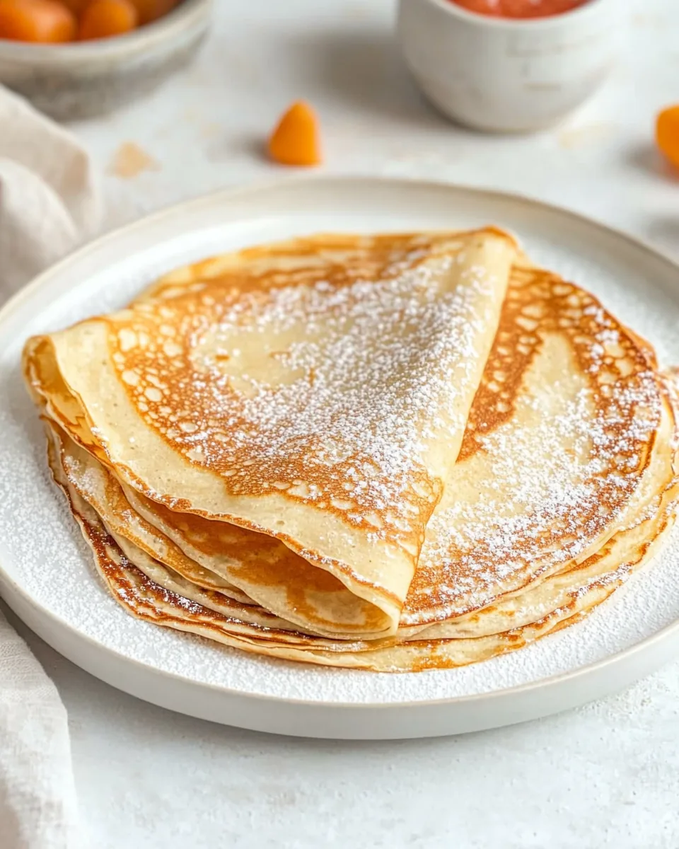 French Crêpe Recipe