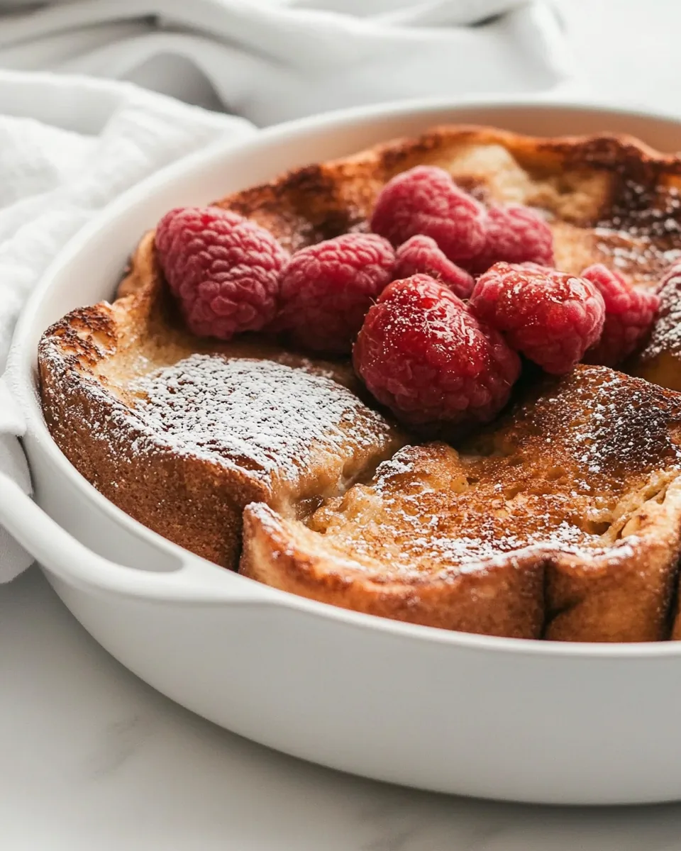 French Custard Toast