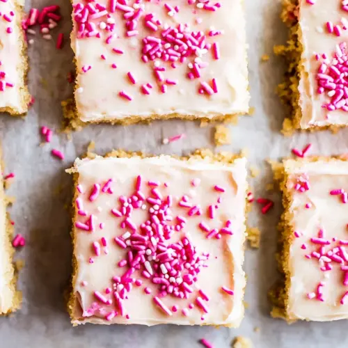 Frosted Sugar Cookie Bars