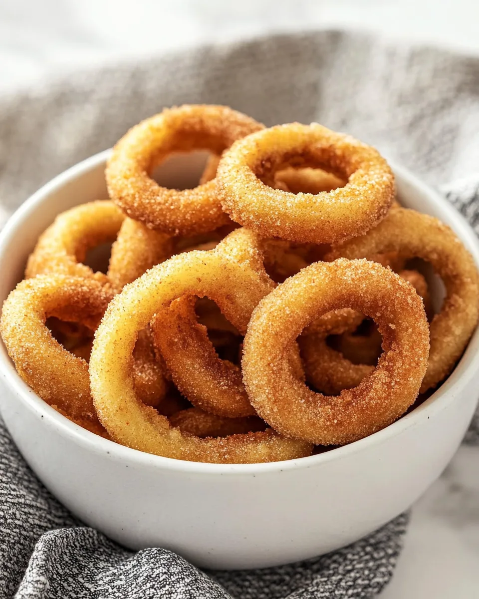 Frozen Onion Rings in Air Fryer