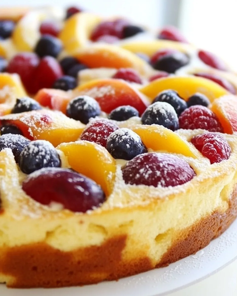 Fruit Pastry Cake