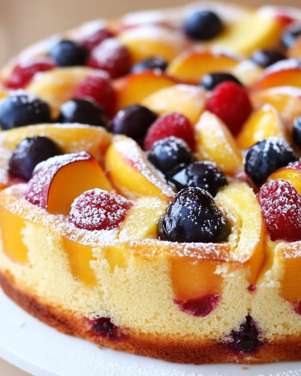 Fruit Pastry Cake