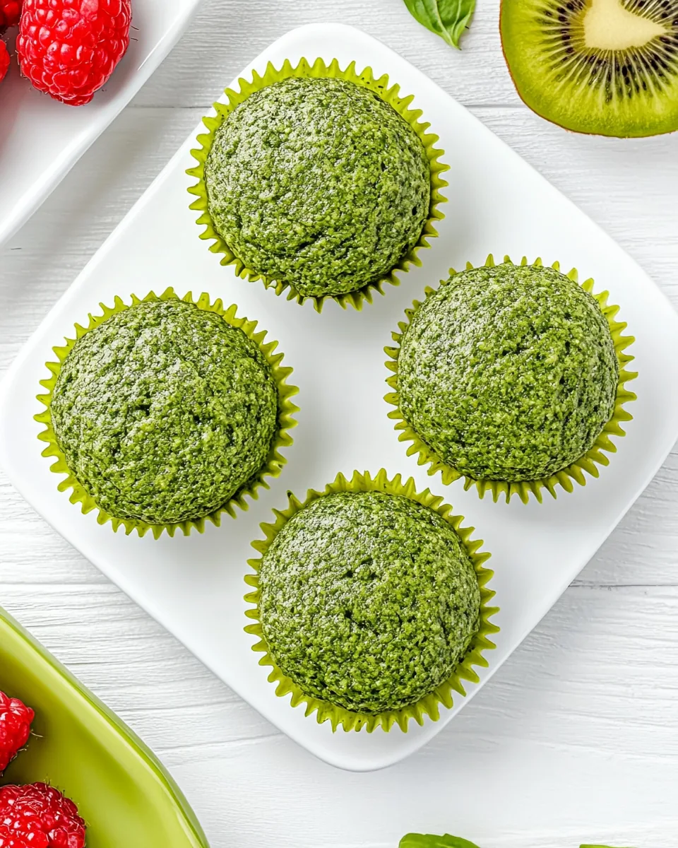 Fruit and Veggie Smoothie Muffins