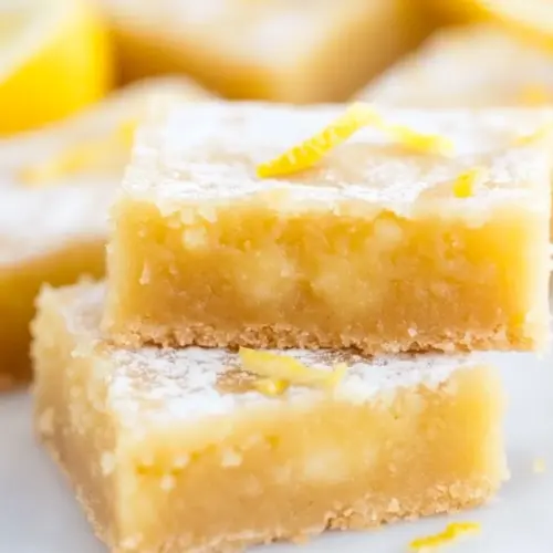 Fudgy Lemon Brownie Bars