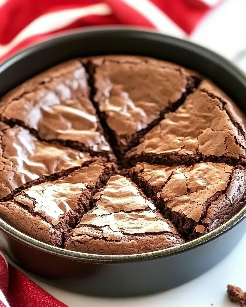 Fudgy Skillet Brownies