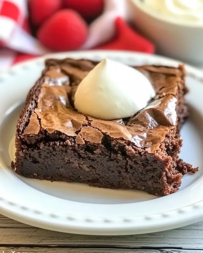 Fudgy Skillet Brownies