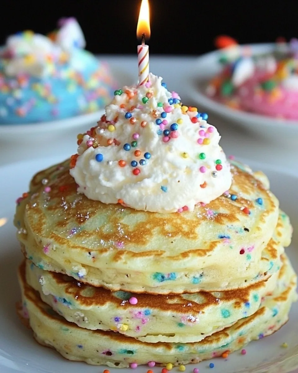 Funfetti Birthday Pancakes