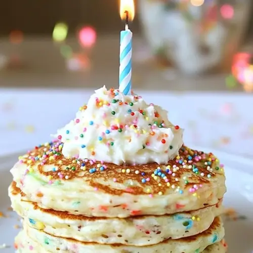 Funfetti Birthday Pancakes