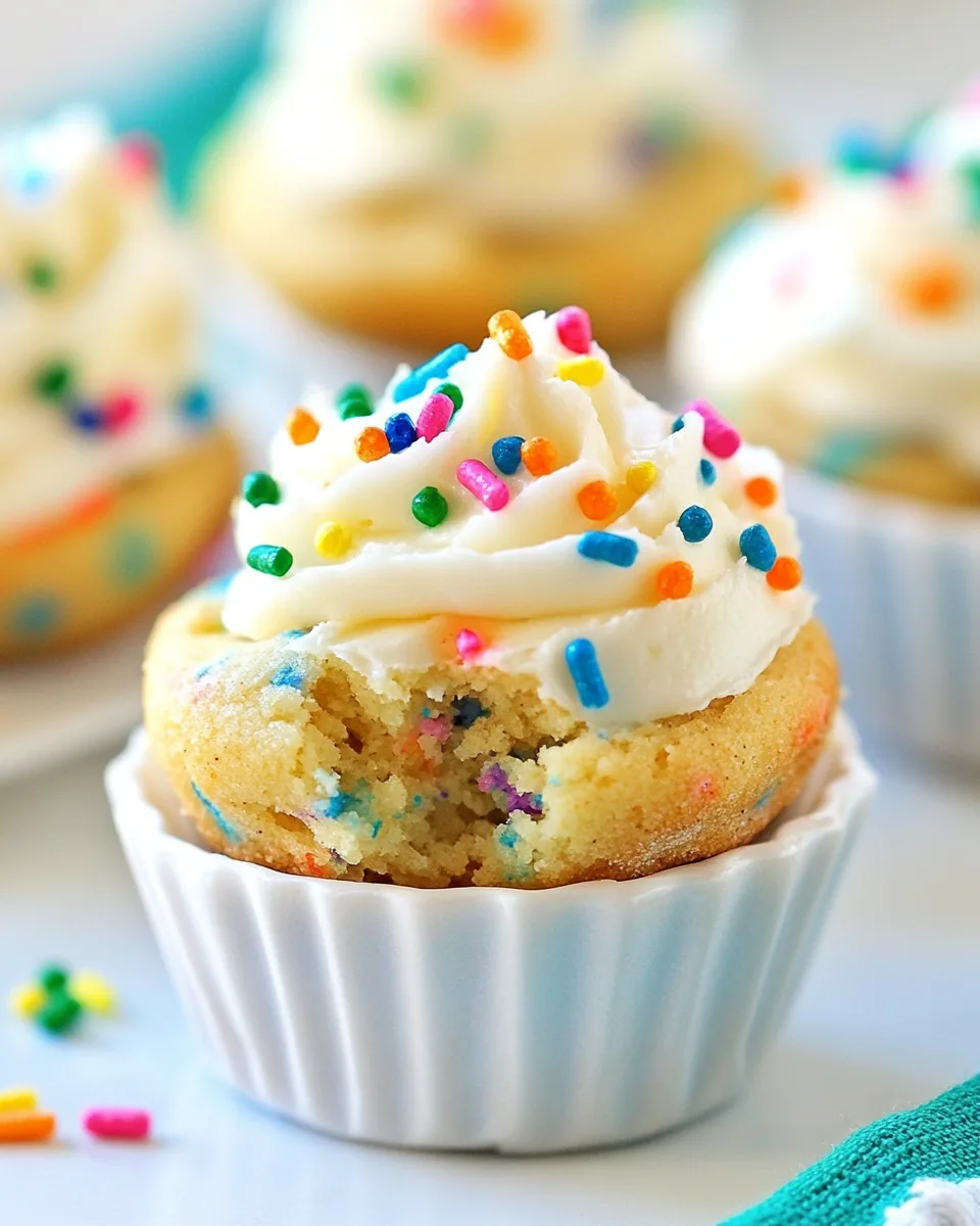 Funfetti Sugar Cookie Cups