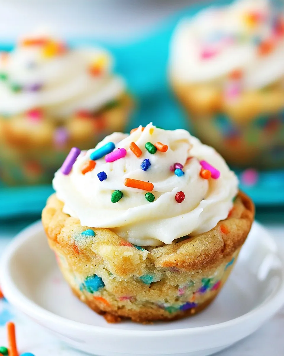 Funfetti Sugar Cookie Cups