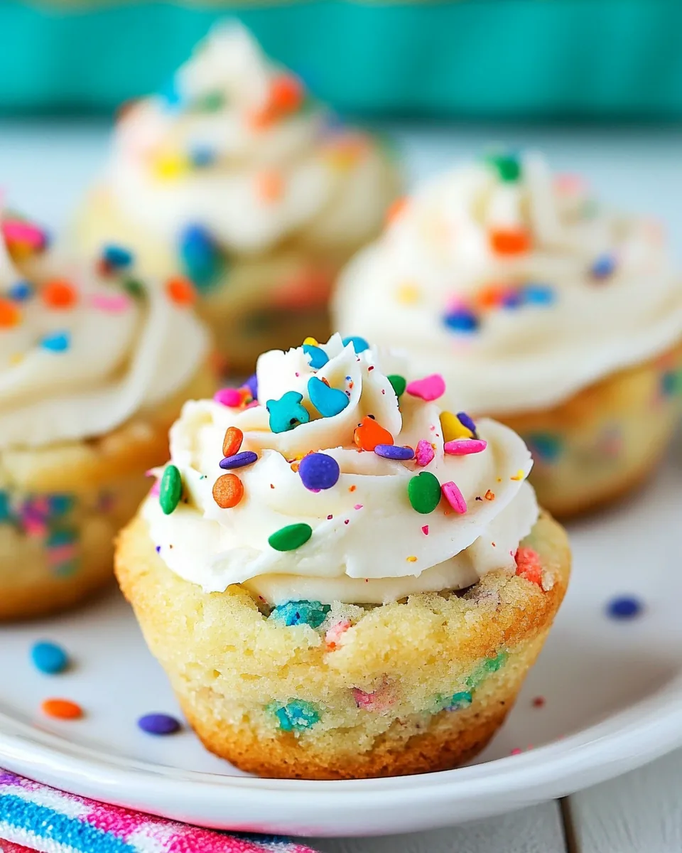 Funfetti Sugar Cookie Cups